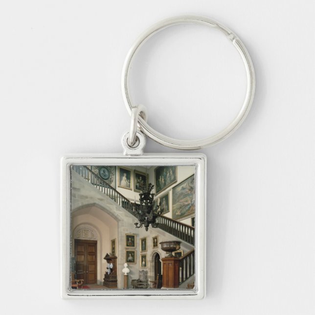 View of the Staircase Hall, 1812-15 Key Ring (Front)