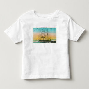 View of the Star of India Boat Docked Toddler T-Shirt