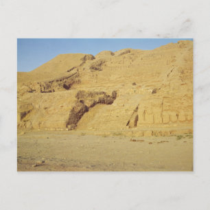 View of the steps, terraces postcard