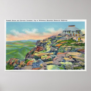 View of the Summit House, Elevator Terminal Poster