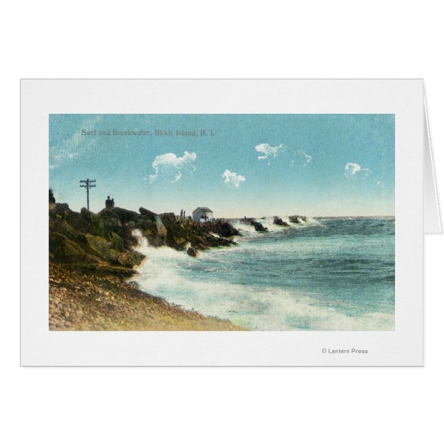 View of the Surf and Breakwater (Front Horizontal)