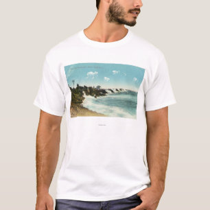 View of the Surf and Breakwater T-Shirt