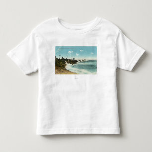 View of the Surf and Breakwater Toddler T-Shirt