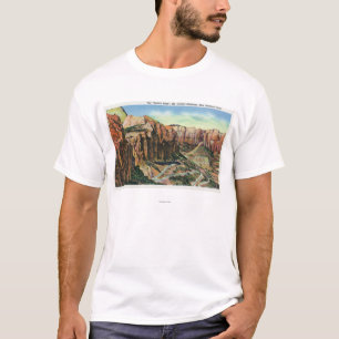 View of the Switch Back, Mt. Carmel Highway T-Shirt