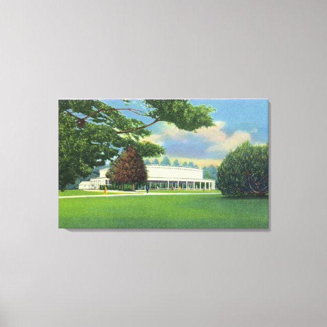 View of the Tanglewood Music Shed and Grounds Canvas Print (Front)