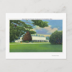 View of the Tanglewood Music Shed and Grounds Postcard