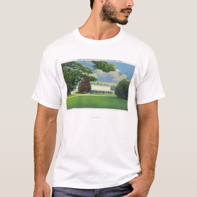 View of the Tanglewood Music Shed and Grounds T-Shirt (Front)