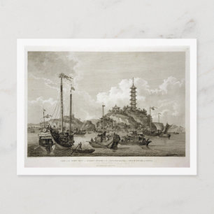 View of the Tchin Shan, or Golden Island, in the Y Postcard