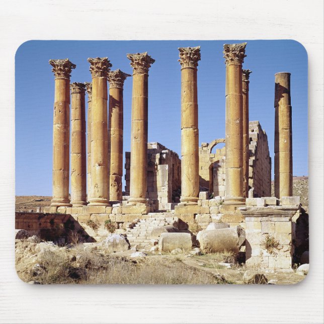 View of the Temple of Artemis, built c.386 AD Mouse Mat (Front)
