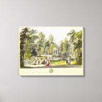 View of the Temple of Diana at Erlaw, engraved by