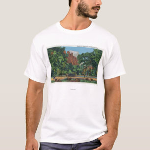 View of the Temple of Sinawava T-Shirt