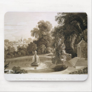 View of the Temple of Suryah and the Fountain of M Mouse Mat