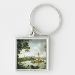 View of the Thames from Keen Edge Ferry Key Ring