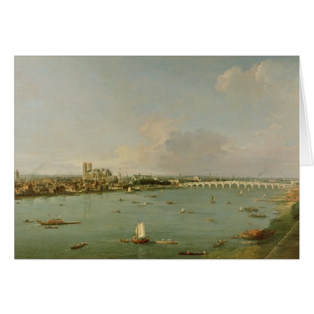 View of the Thames from South of the River (Front Horizontal)