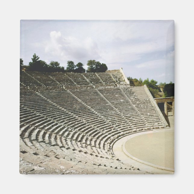 View of the theatre, c.360 BC Magnet (Front)