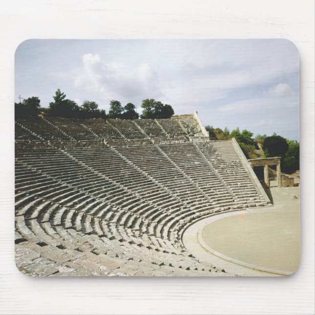 View of the theatre, c.360 BC Mouse Mat (Front)