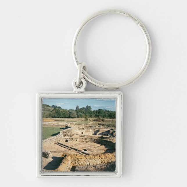 View of the thermal baths key ring (Front)