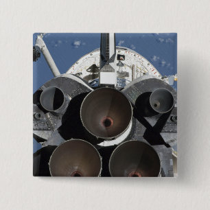 View of the three main engines 15 cm square badge
