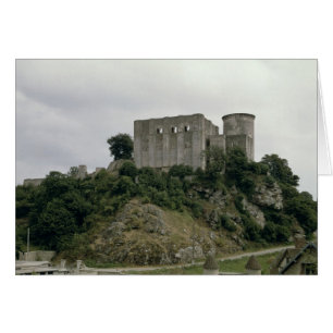 View of the Tour de Talbot and keep of the
