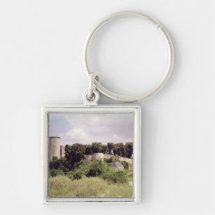 View of the Tour de Talbot and keep of the Key Ring