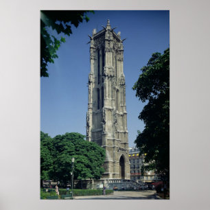 View of the Tour Saint-Jacques, 1508-22 Poster