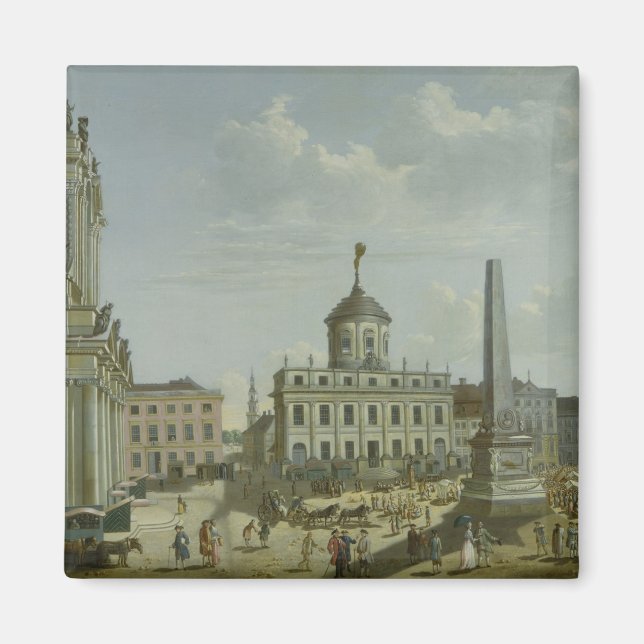 View of the Town Hall, 1772 Magnet (Front)