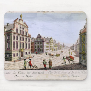 View of the Town Hall, Boston Mouse Mat