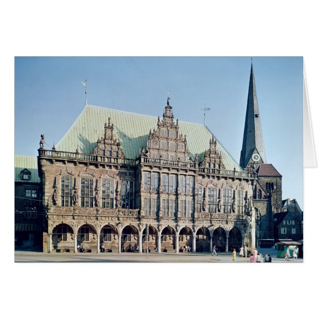 View of the Town Hall, built 1405-09 (Front Horizontal)