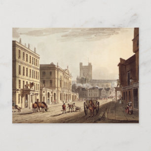 View of the Town Hall, Market and Abbey Church, fr Postcard