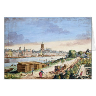 View of the Town of Frankfurt, facing south (print