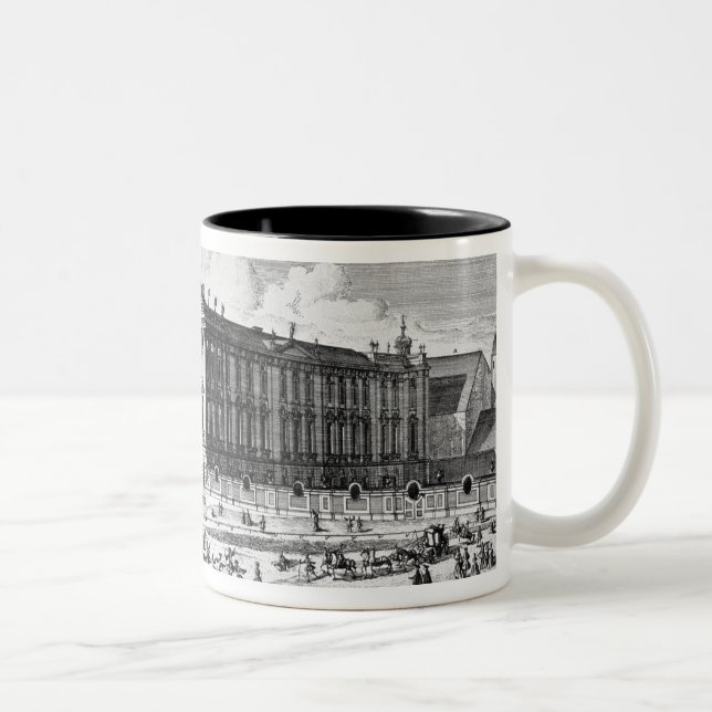View of the Trautson Palace built for Count Two-Tone Coffee Mug (Right)
