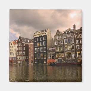 View of the unique architecture and gabled magnet