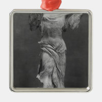 View of the Victory Samothrace in Louvre museum
