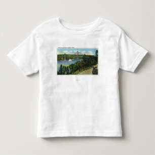 View of the Waldo-Hancock Bridge Toddler T-Shirt