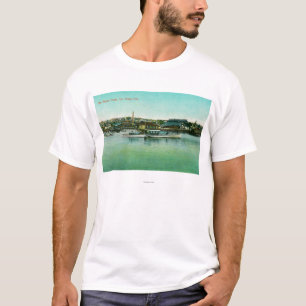 View of the Water FrontSan Diego, CA T-Shirt