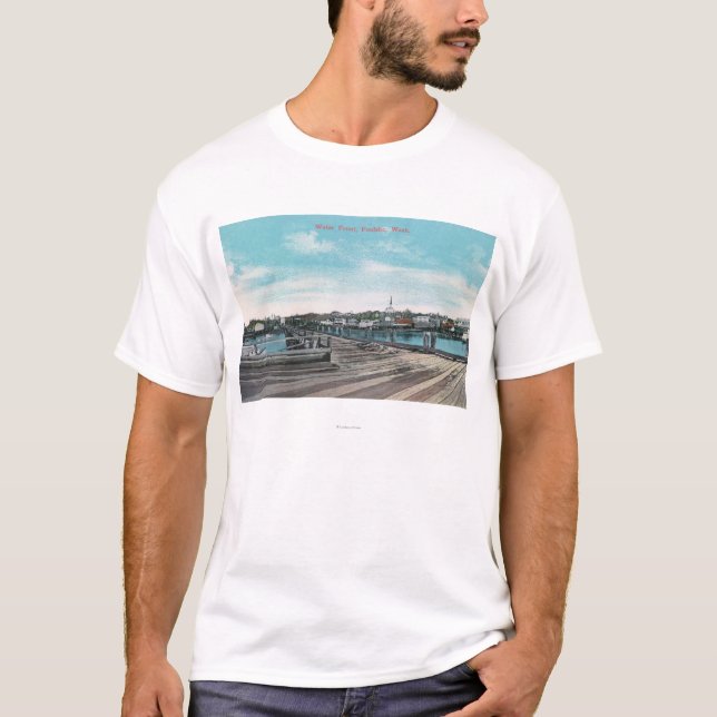 View of the Waterfront T-Shirt (Front)