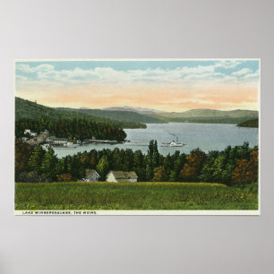 View of the Weirs Poster