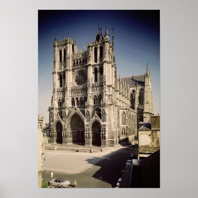 View of the West Facade, c.1220-70 Poster (Front)