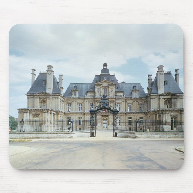 View of the West facade of Chateau de Maisons Mouse Mat (Front)