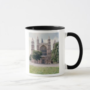 View of the west front of Rochester Cathedral Mug
