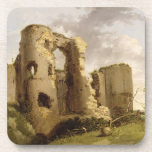 View of the West Gate of Pevensey Castle, Sussex, Coaster