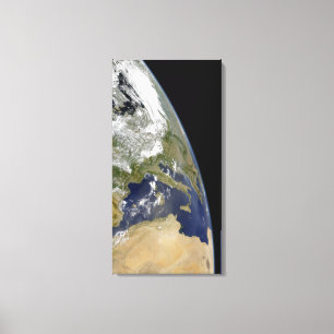 View of the western Mediterranean Canvas Print