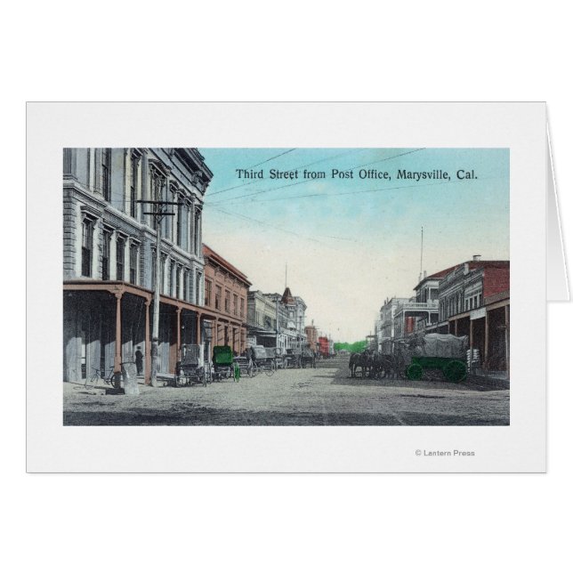 View of Third Street from the Post Office (Front Horizontal)