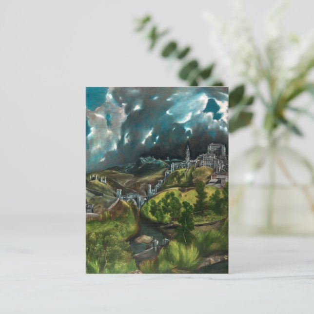 View of Toledo | El Greco | Postcard (Standing Front)