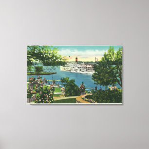 View of Toronto Steamer Canvas Print