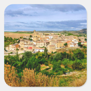View of Torres del Rio Square Sticker
