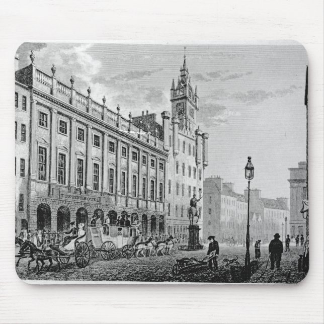 View of Town Hall, Exchange, Glasgow Mouse Mat (Front)