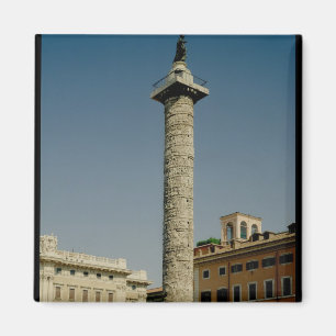 View of Trajan's Column, 113 AD Magnet