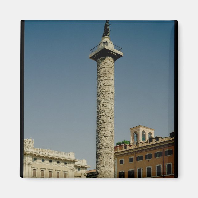 View of Trajan's Column, 113 AD Magnet (Front)