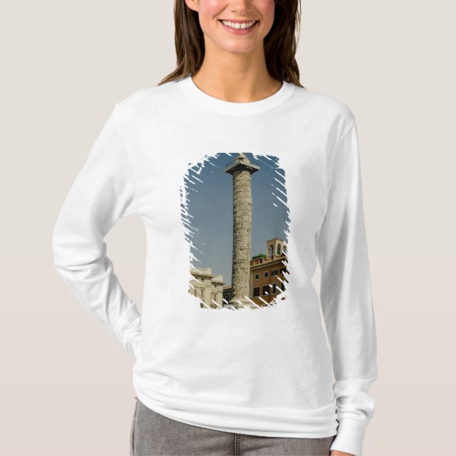 View of Trajan's Column, 113 AD T-Shirt (Front)